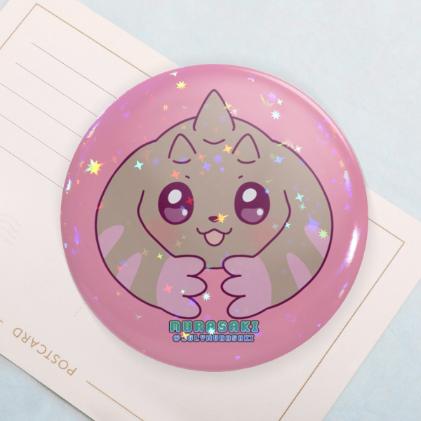 Lopmon Round Badges (Button Pins)