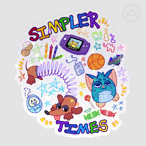 Nostalgic Toys Sticker
