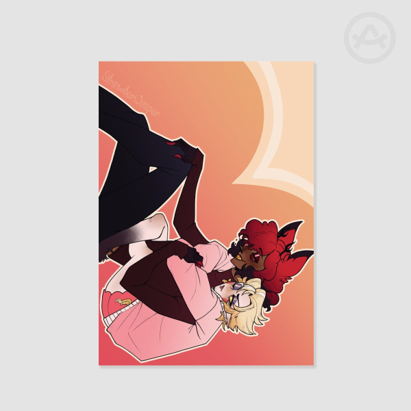Cozy Radioapple Small Poster