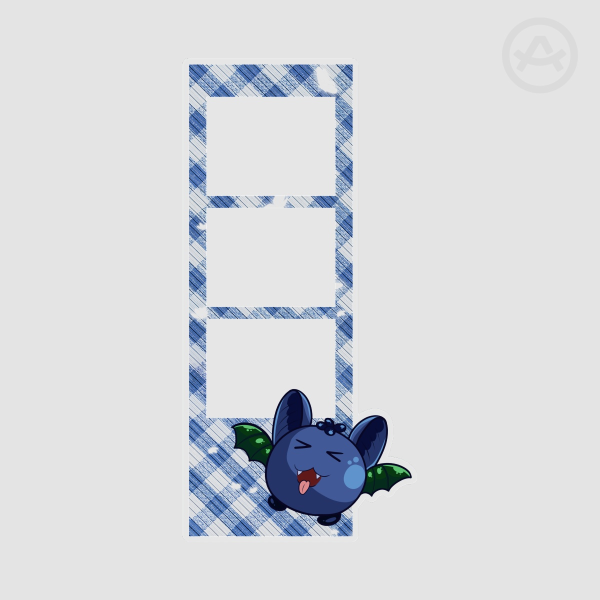 Blueberry blitz Plastic Bookmarks