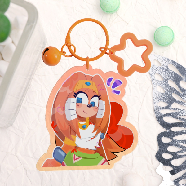 Tikal | Clear Acrylic Keychain