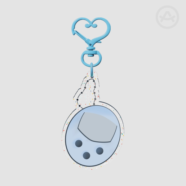 Digi-Pet(Rain~CCS) Glitter Acrylic Keychains
