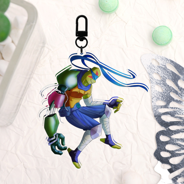 Rise Future Leonardo Clear Acrylic Keychains