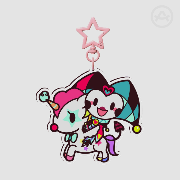 TokiDoki - Fizzarolli (Acrylic Keychain)