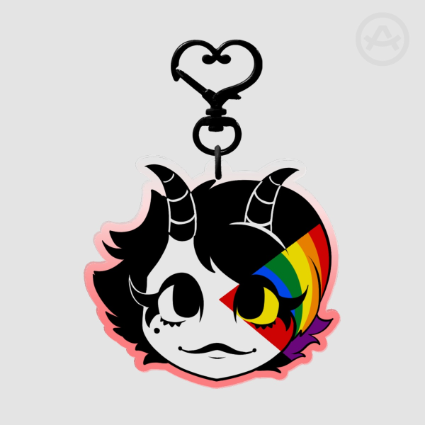 Millie Ally Pride Acrylic Keychain
