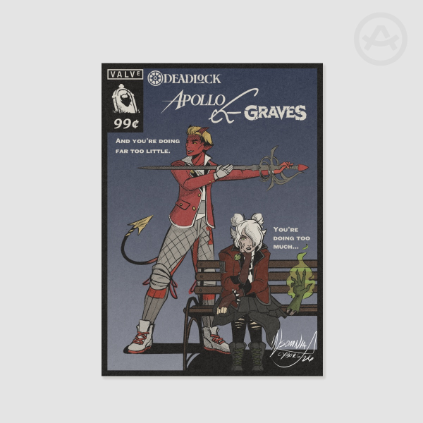 Apollo and Graves Cover - 11.7 x 16.5