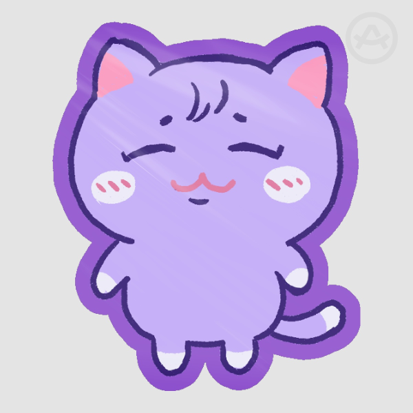 Ateez Aniteez Die Cut Sticker Sandeoki