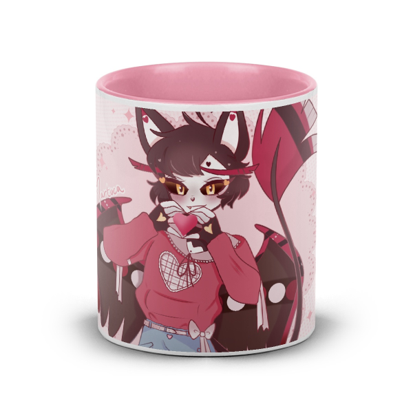 Husk Pink mug - Hazbin Hotel