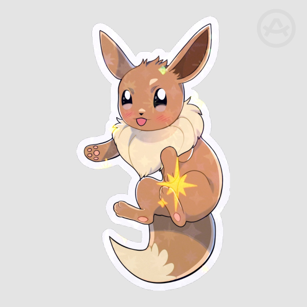 Female Eevee | Die Cut Stickers
