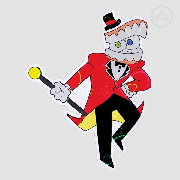 Normal Caine Sticker