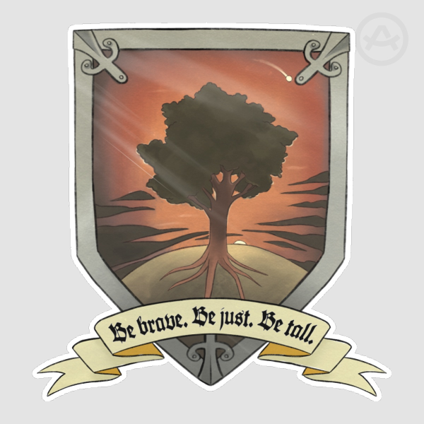 Dunk shield sticker
