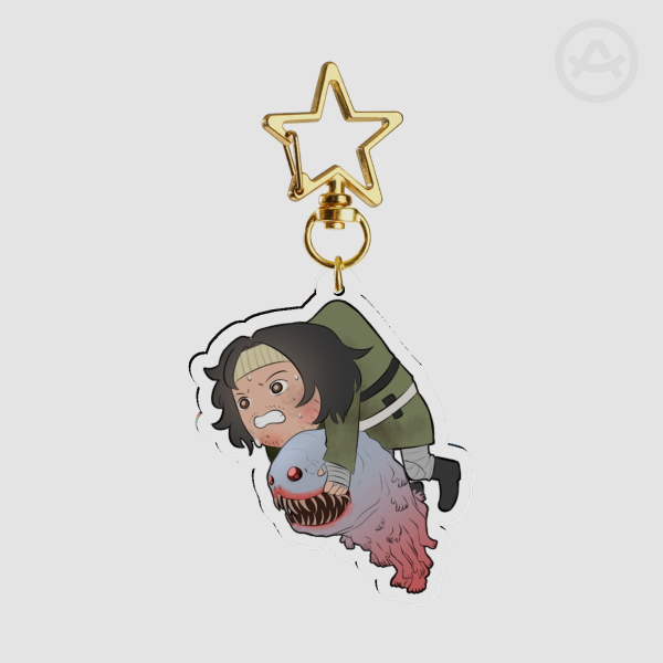 Simon & The Eel Clear Acrylic Keychains