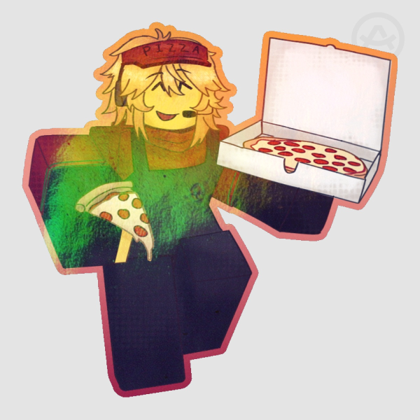 Elliot (WAAPP) -- Rainbow holographic sticker