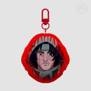 Key Chain Guy Lungs Keyring — Blood Transfusion Awareness Blood Type AB