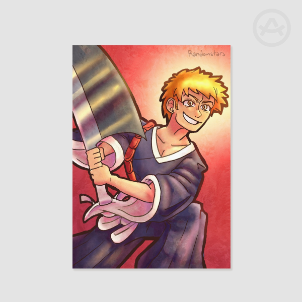 Bleach Ichigo Kurosaki Print