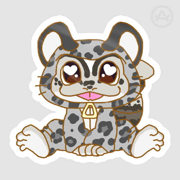 Fattail Gecko in Onesie