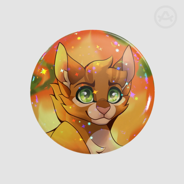 Firestar Round Badge