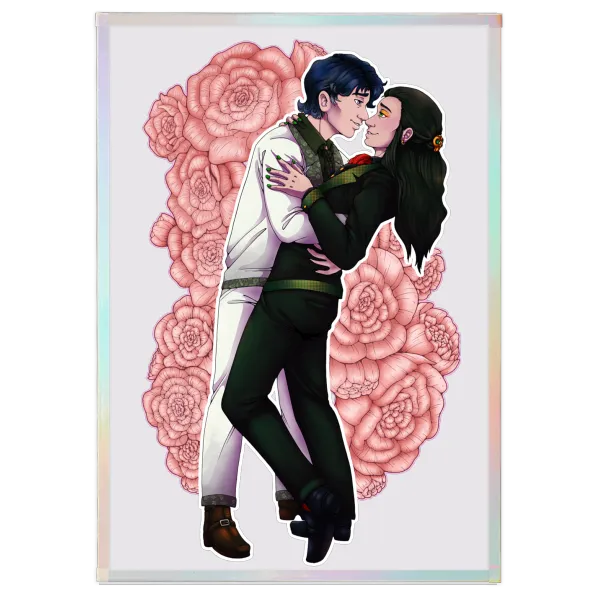 Jor and Miach First Dance Art Board