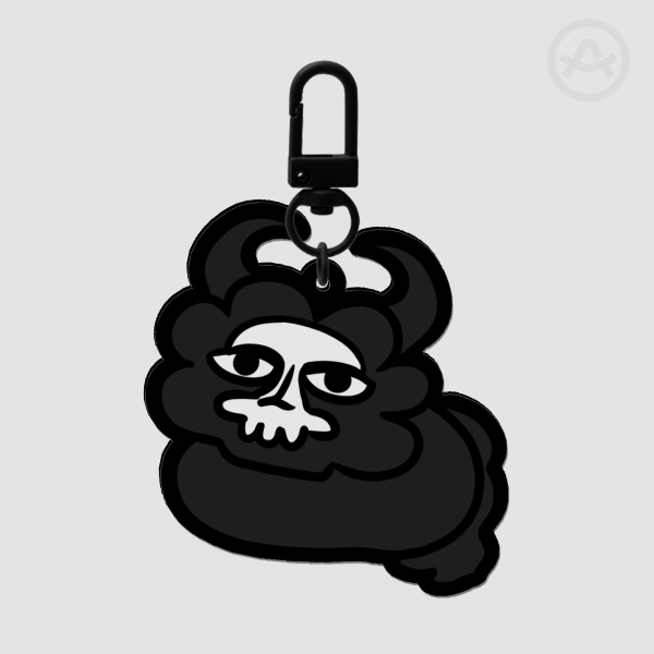 Mewgenics: Morana Loaf Colored Edge Acrylic Keychains