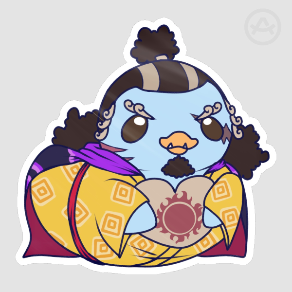 Jinbe Rubber Duck Sticker