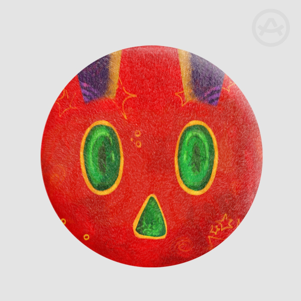 The Very Hungry Caterpillar 🐛🍎 Plush Badge