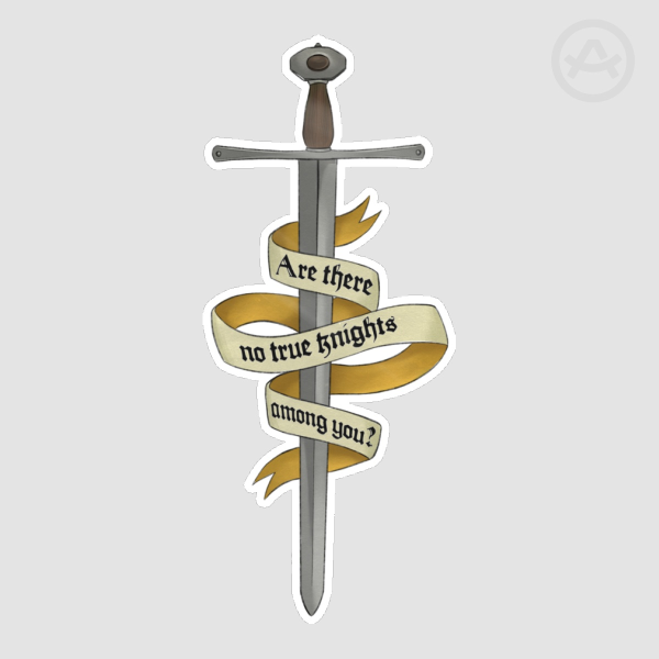 Dunks sword sticker