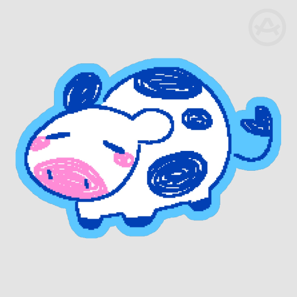 cow - Sticker