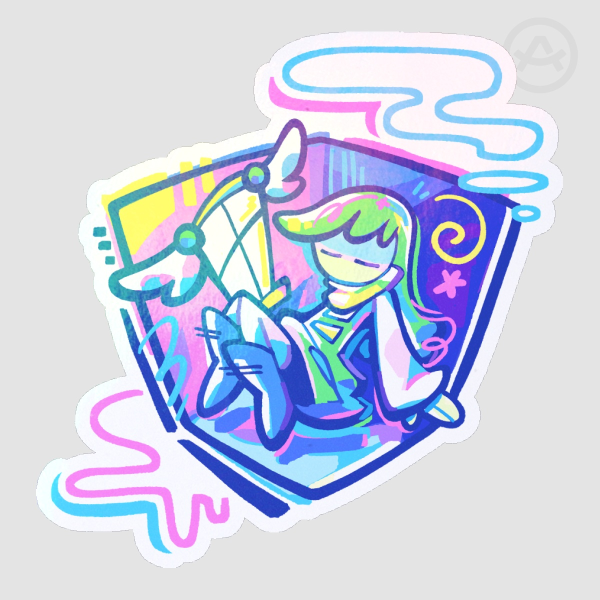 self-contained - OC Sticker