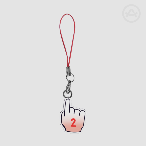 Wii Remote Player 2 | Mini Acrylic Charm (Phone Charm)
