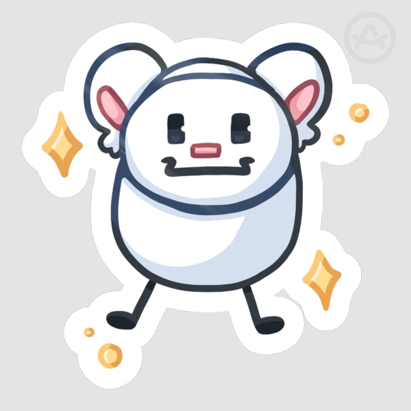 Nacho QSMP 1 and 2 Cucurucho Egg Sticker