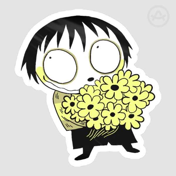 Flowers for You Sticker