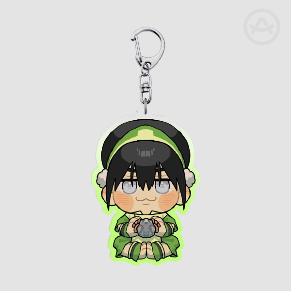 Toph ATLA Acrylic Keychains