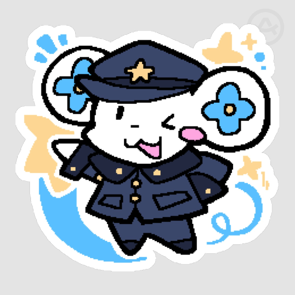 Chuunosuke - Great Ace Attorney Sticker
