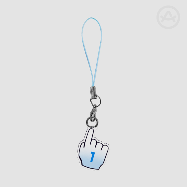 Wii Remote Player 1 | Mini Acrylic Charm (Phone Charm)