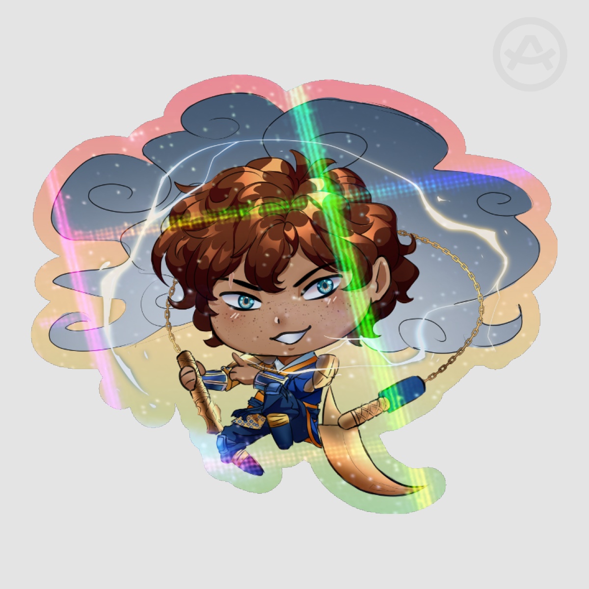 Ninjago Jay sticker