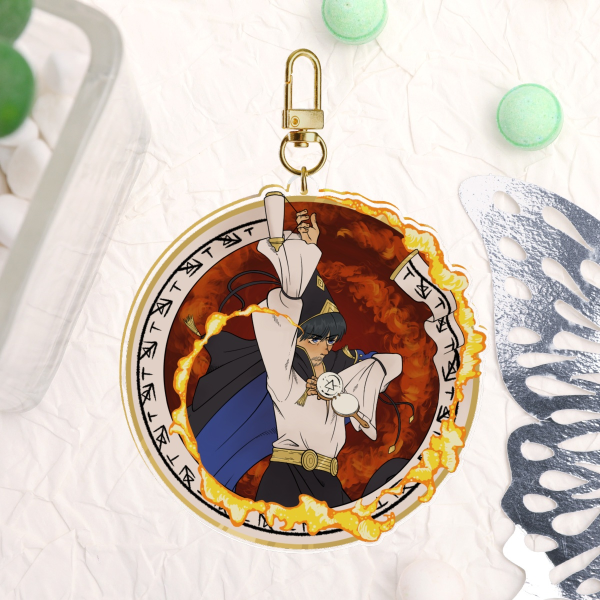 Quifrey / Olruggio double sided keychain