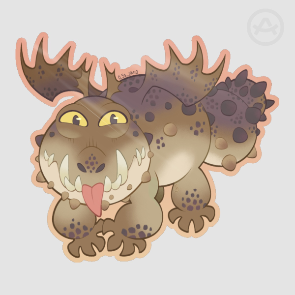 Meatlug/Gronckle Sticker