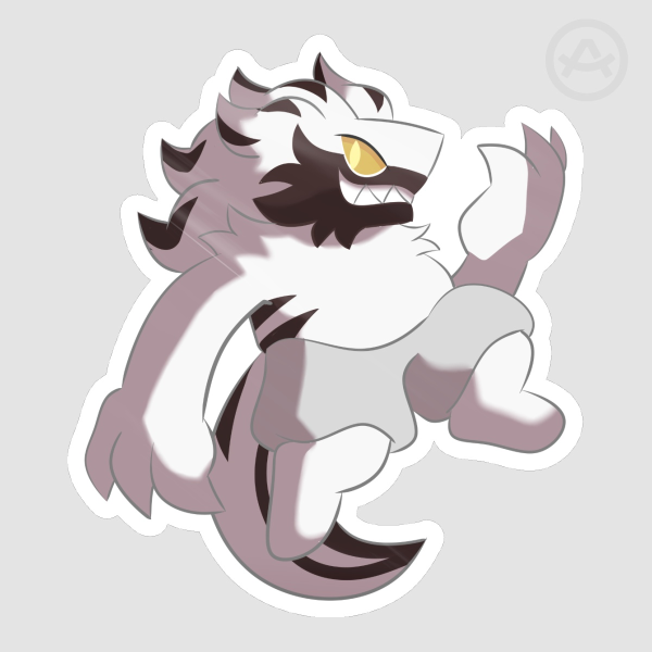 Werewolf Crunchy Chip - Sticker