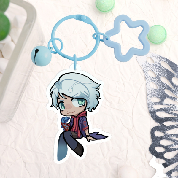 DMC4 Nero Acrylic Charm