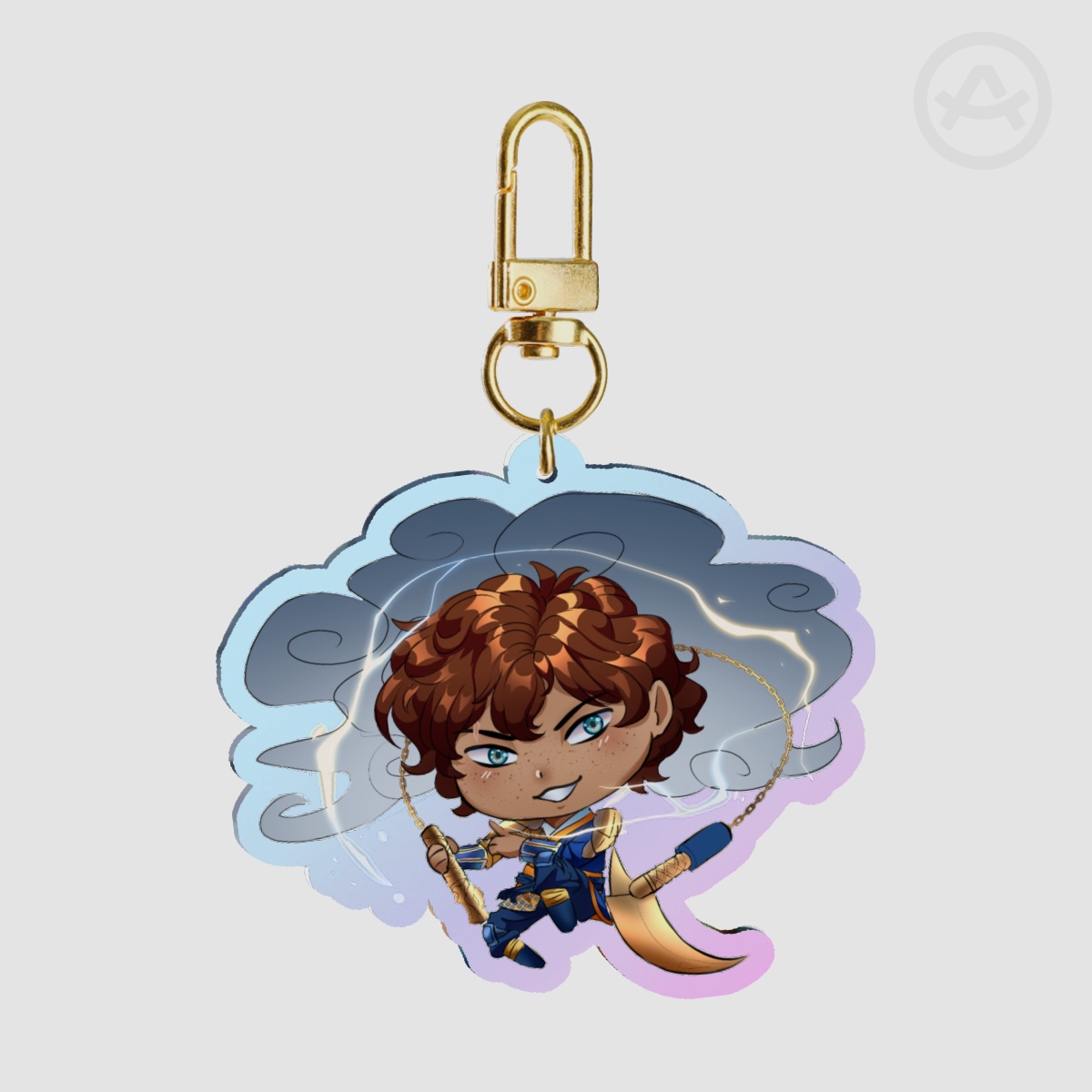 NInjago Jay Rainbow Keychain