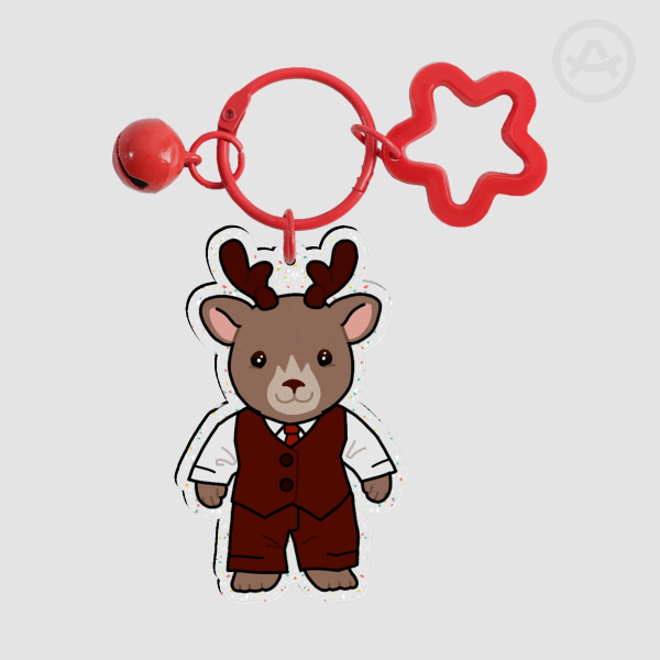Calico Critters Duos: Dr. Hannibal Lecter Acrylic Keychain