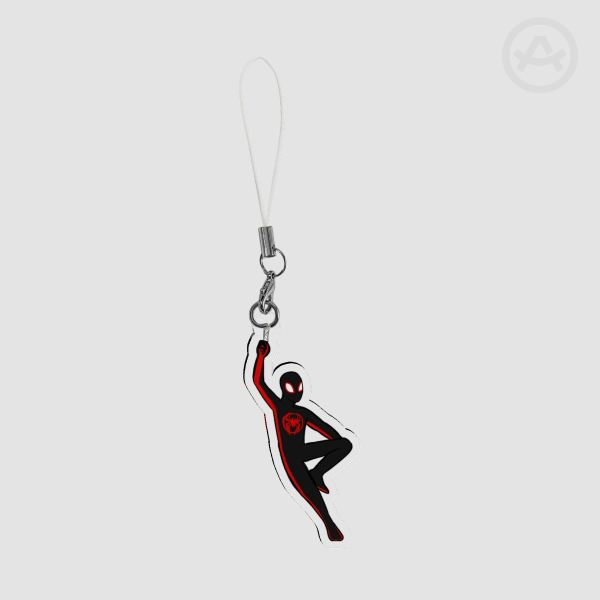 Spider-verse Miles Morales Keychain