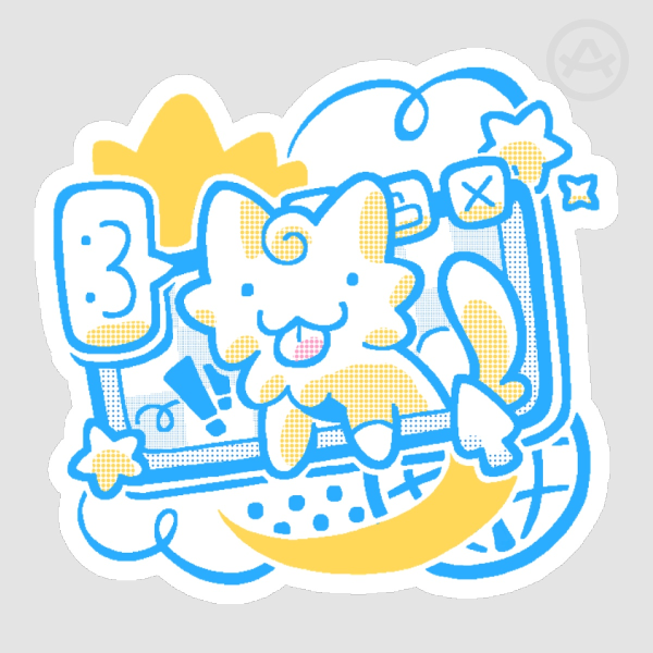 www.SillyCat.com - OC Sticker