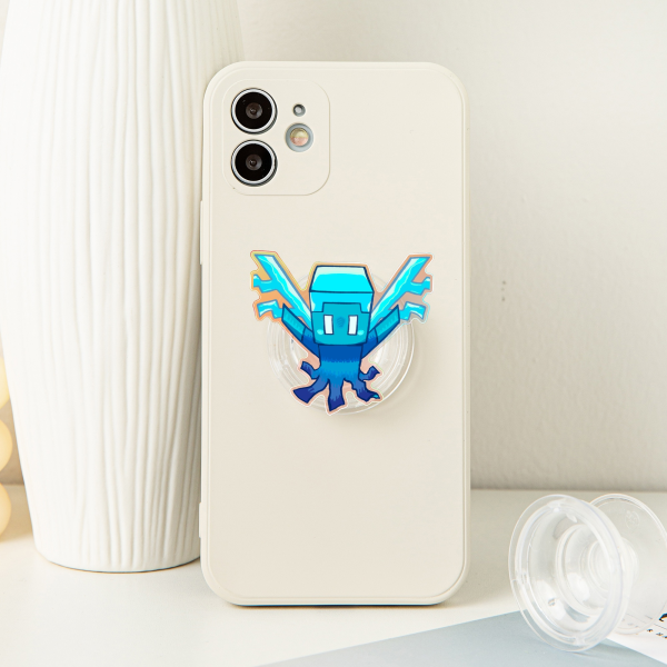 Allay Airbag Phone Holder ( Acrylic ) - 1.96"(50mm), Rainbow