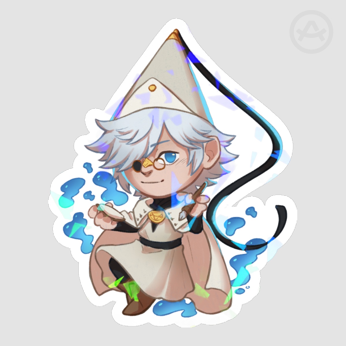 Qifrey Holo Stickers