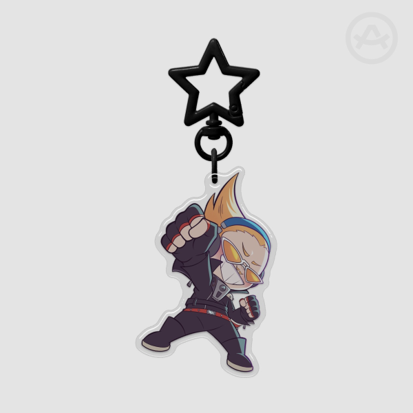 Present Mic Epoxy Keychain