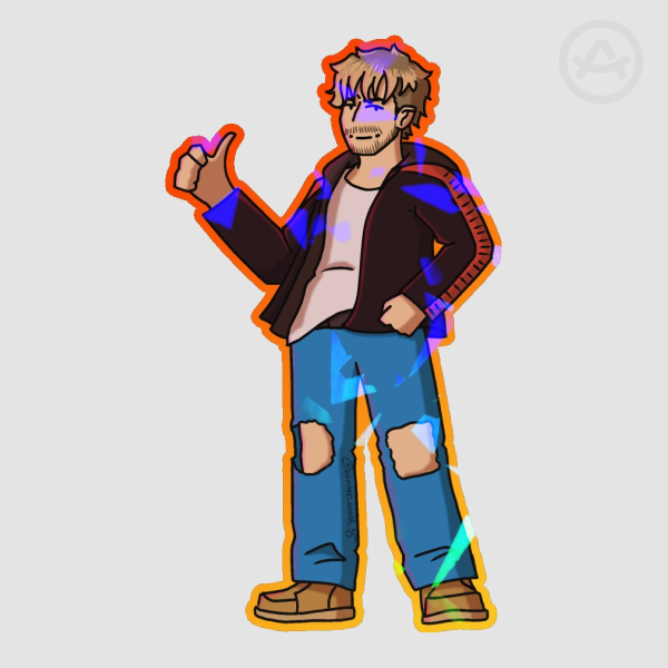Colt Seavers Sticker