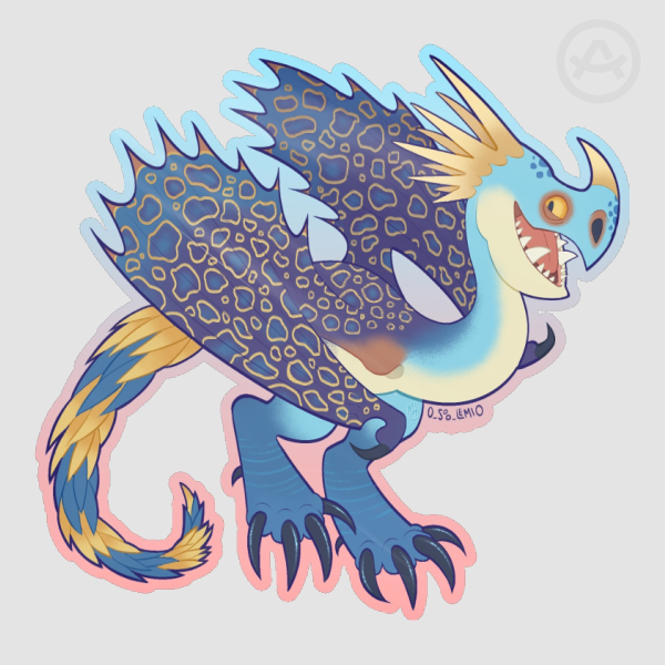 Stormfly/Deadly Nadder sticker