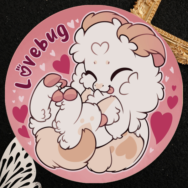 Lovebug Wood Coaster