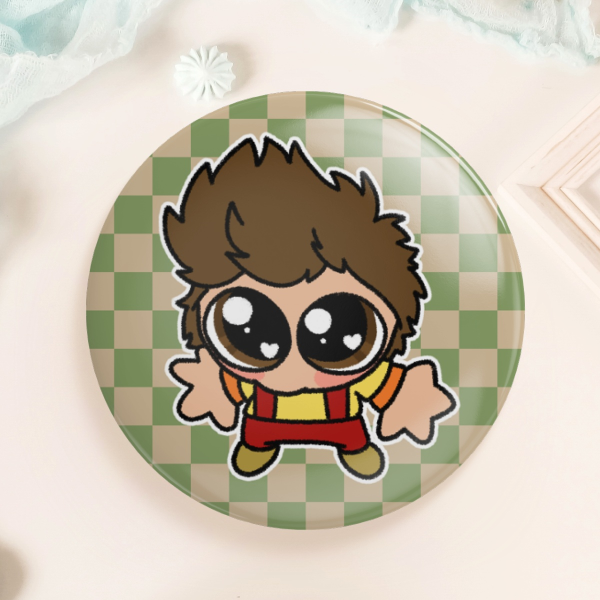 Tiny Milo Cotogno | Button Pin